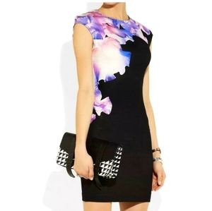 Alexander mcqueen bodycon dress🖤💜